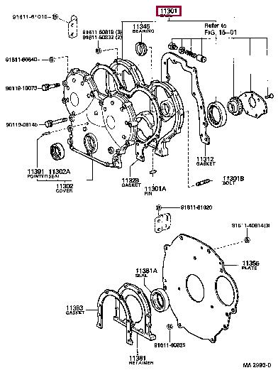 Toyota 91611-G0820 Bolt 91611G0820 91611G0820 Toyota Bolt