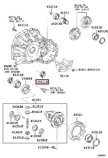 9031138075 Toyota Oil seal