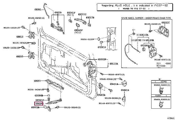 6960960010 Toyota Holder, dryer