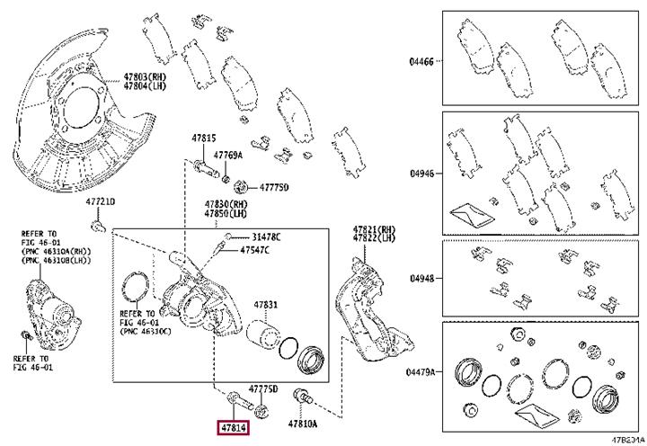 Buy Toyota 47814-78010 at a low price in United Arab Emirates!