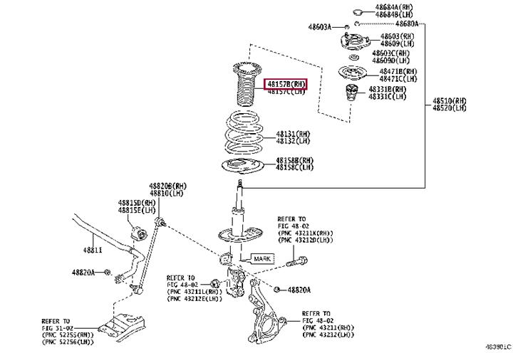 Buy Toyota 48157-02170 at a low price in United Arab Emirates!