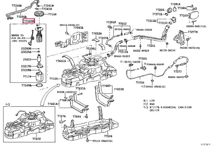 7702060212 Toyota Fuel pump
