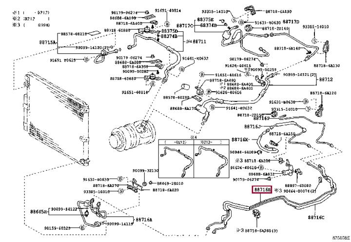 8872660531 Toyota Coolant pipe