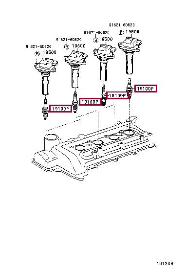 9004851163 Toyota Spark plug