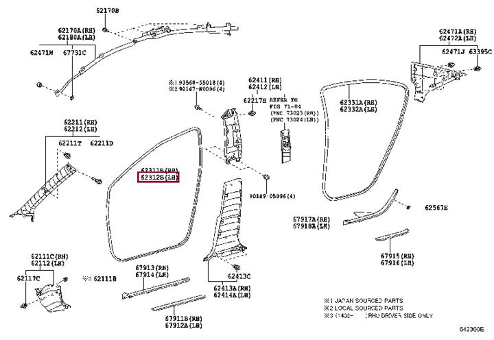 6231205050C0 Toyota Sealant