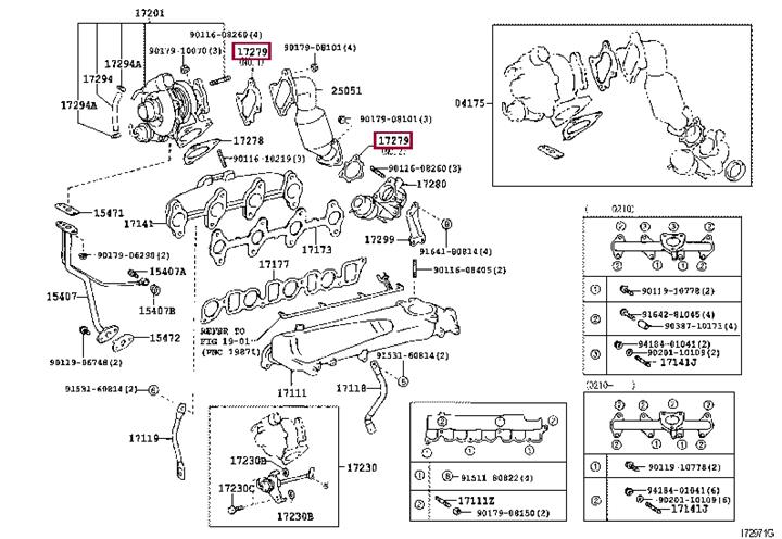 1727930020 Toyota Gasket