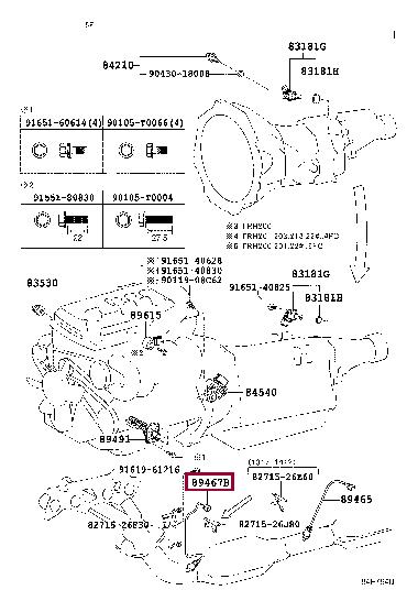 Toyota 89465-26150 Lambda sensor 8946526150