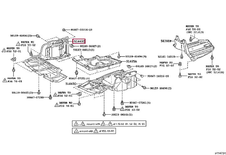 Toyota 51408-05061 COVER SUB-ASSY, ENGI 5140805061 5140805061 Toyota COVER SUB-ASSY, ENGI
