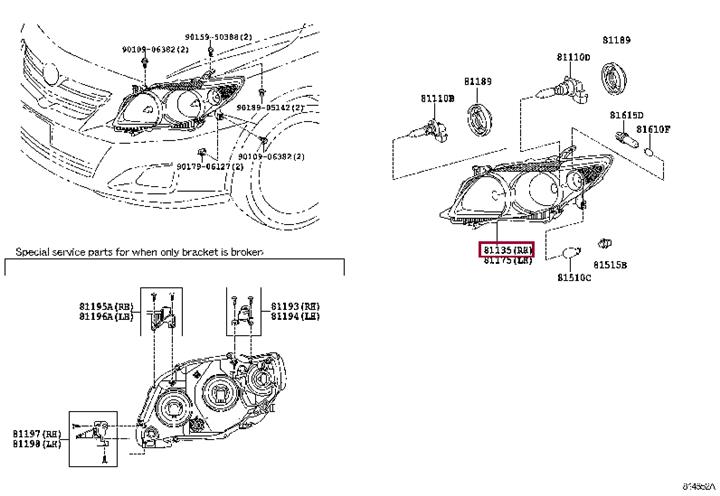 Buy Toyota 81130-12F10 at a low price in United Arab Emirates!