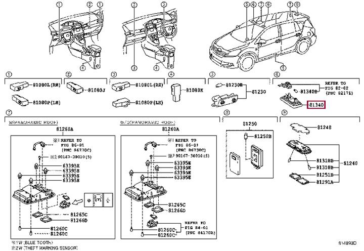 8134030100B0 Toyota Auto part