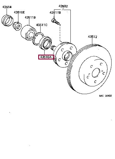 Toyota 90311-50008 SHAFT SEALS SINGLE 9031150008 9031150008 Toyota SHAFT SEALS SINGLE