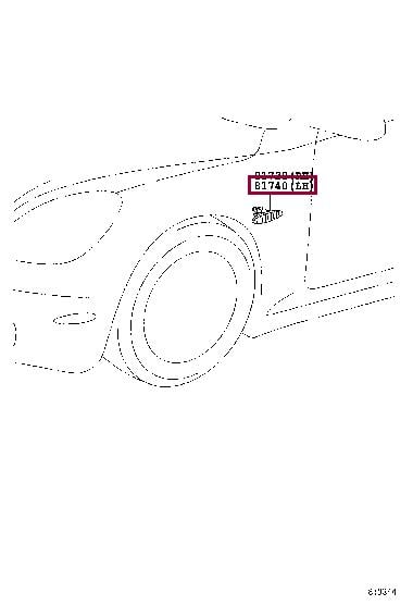 8174030140 Toyota Auto part