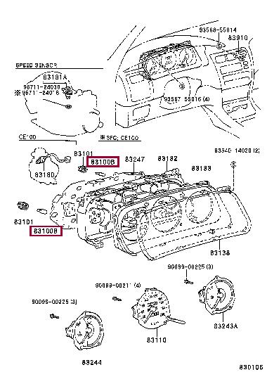 8311924710 Toyota Halogen lamp