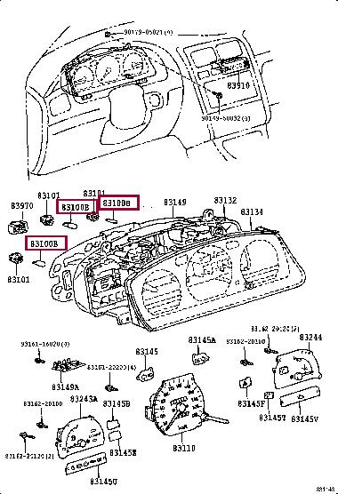 8312005020 Toyota Halogen lamp 12V