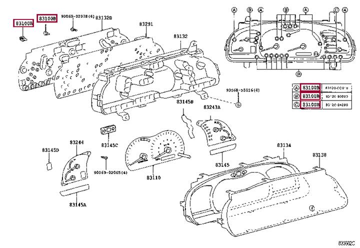831200C010 Toyota Halogen lamp 12V