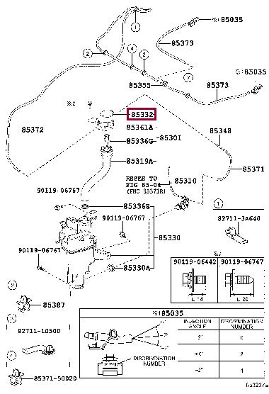 8531678010 Toyota Owl tank cover