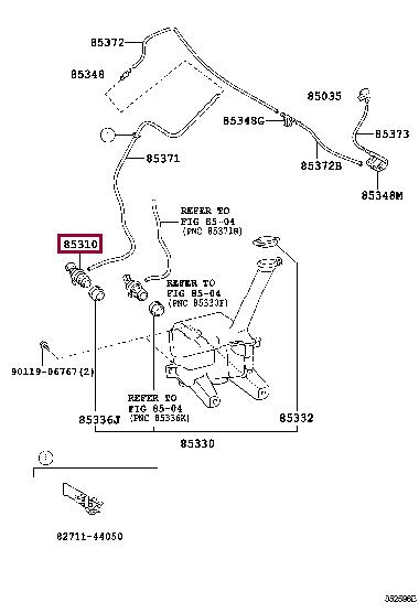Toyota 85330-21010 Auto part 8533021010 8533021010 Toyota Auto part