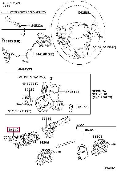 8414002730 Toyota Stalk switch