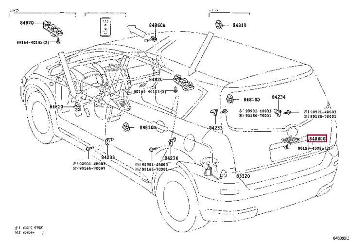 Buy Toyota 84840-20010 at a low price in United Arab Emirates!