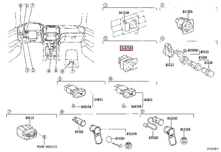 8487060030 Toyota Auto part