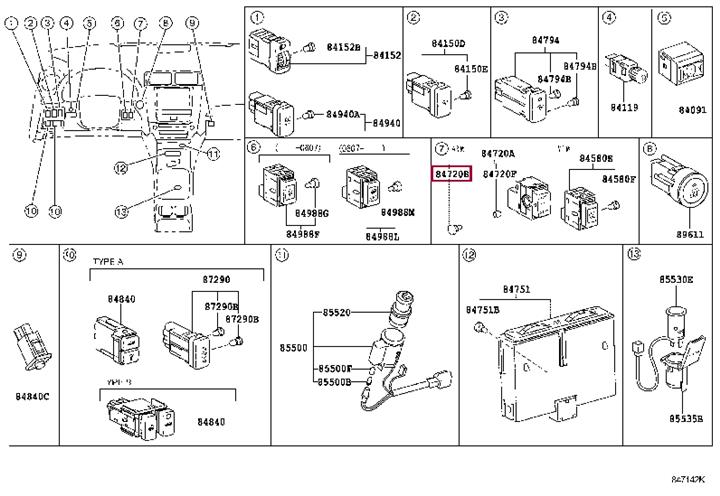 Buy Toyota 84999-10710 at a low price in United Arab Emirates!