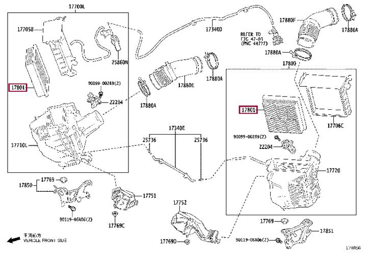 Toyota 17801-38060 Air filter 1780138060 1780138060 Toyota Air filter