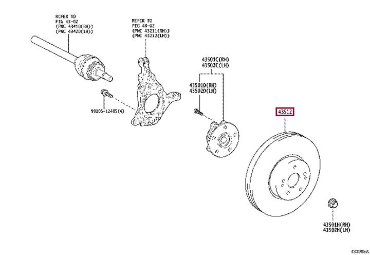 Buy Toyota 43512-48130 at a low price in United Arab Emirates!