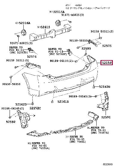 Buy Toyota 52159-47916 at a low price in United Arab Emirates!