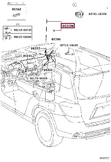 Buy Toyota 863090C020 – good price at EXIST.AE!