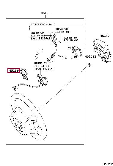 451160D010 Toyota Emblem