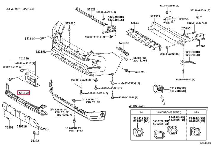 Buy Toyota 53112-04050 at a low price in United Arab Emirates!