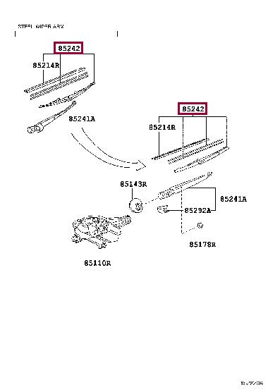 Buy Toyota 85242-60130 at a low price in United Arab Emirates!