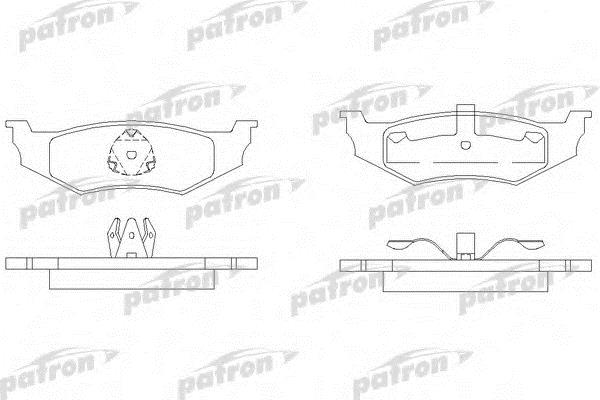 Patron PBP1099 Brake Pad Set, disc brake PBP1099