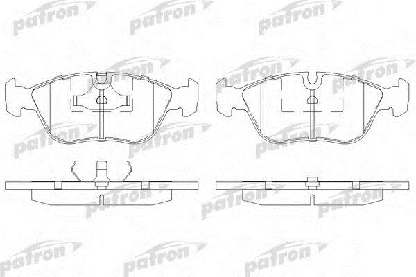 Patron PBP1285 Brake Pad Set, disc brake PBP1285