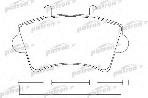 Patron PBP1452 Brake Pad Set, disc brake PBP1452