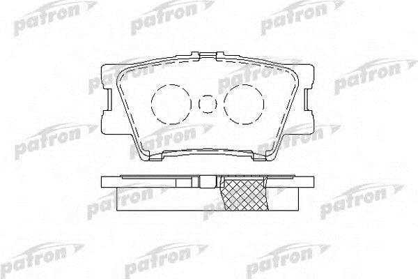 Patron PBP1892 Brake Pad Set, disc brake PBP1892