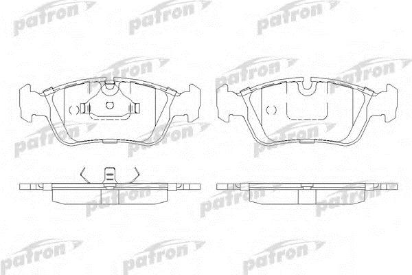 Patron PBP725 Brake Pad Set, disc brake PBP725