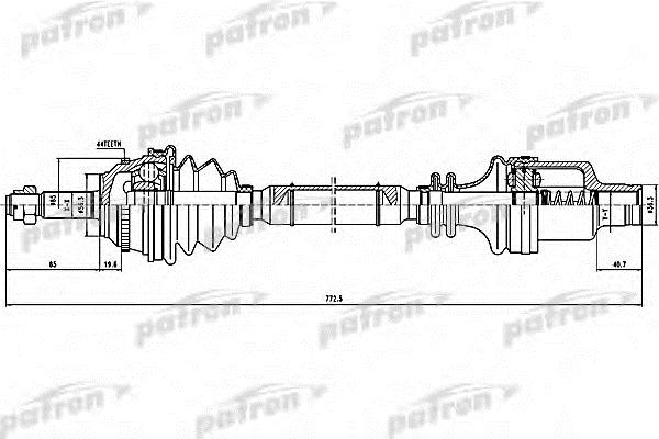 Patron PDS0300 Drive shaft PDS0300