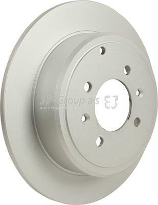 Rear brake disc, non-ventilated Jp Group 4163201900