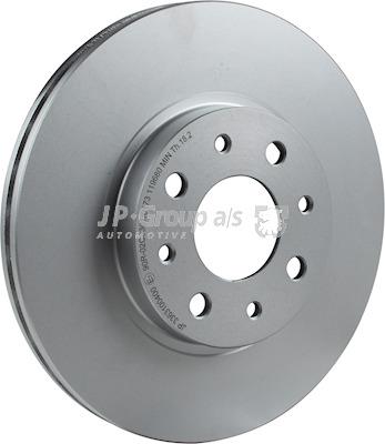 Front brake disc ventilated Jp Group 3363100400