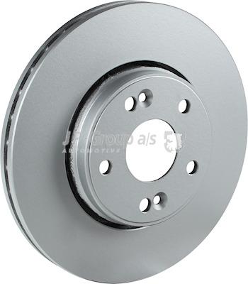 Front brake disc ventilated Jp Group 4363102200