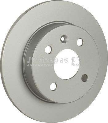 Rear brake disc, non-ventilated Jp Group 1263202600