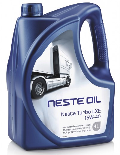 Neste 124545 Engine oil Neste Turbo Lxe 15W-40, 4 l 124545