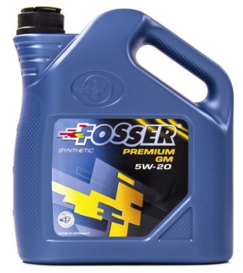 Fosser 10144L Engine oil FOSSER Premium GM 5W-20, 4L 10144L