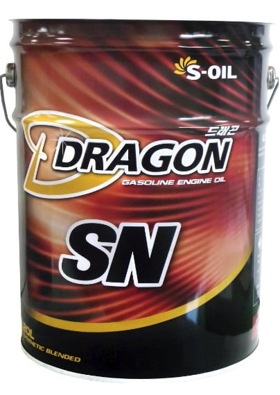 S-Oil DSN52020 Engine oil S-Oil Dragon 5W-20, 20L DSN52020