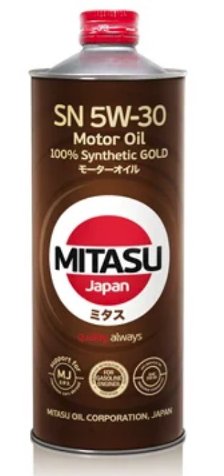 Mitasu MJ-101-1 Engine oil Mitasu Gold 5W-30, 1L MJ1011