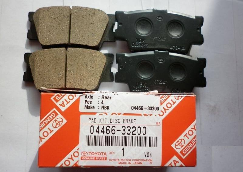 Toyota 04466-33200 Brake Pad Set, disc brake 0446633200