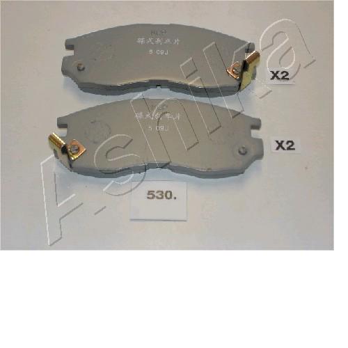 Ashika 50-05-587 Brake Pad Set, disc brake 5005587