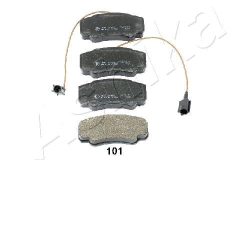 Ashika 50-01-126 Brake Pad Set, disc brake 5001126