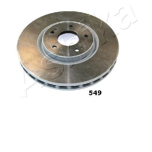 Ashika 6005549 Front brake disc ventilated 6005549